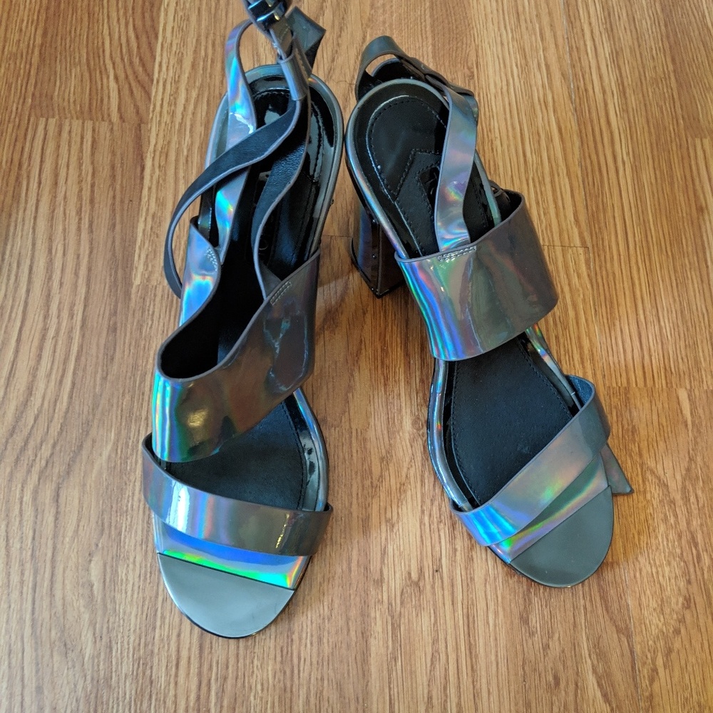Top shop open toe heels